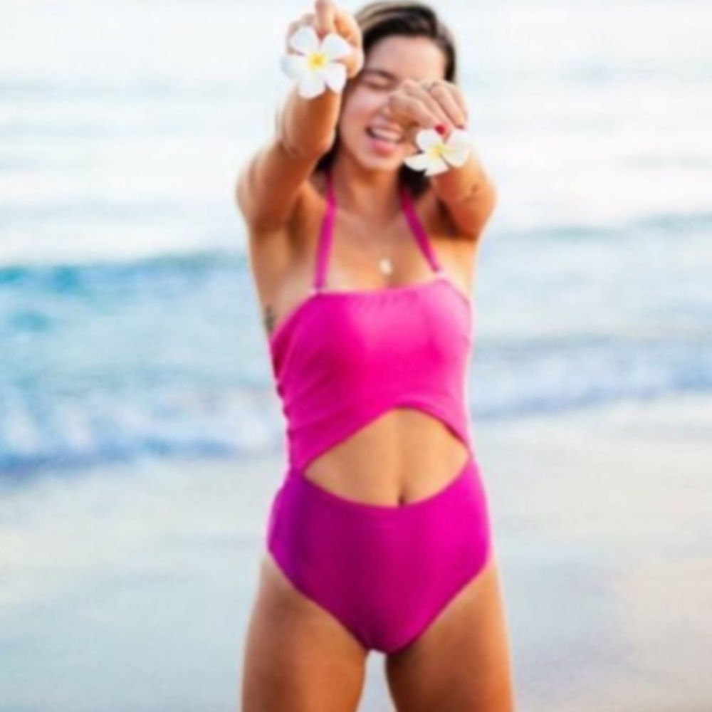 Albion Fit One Piece Cabana Swimsuit